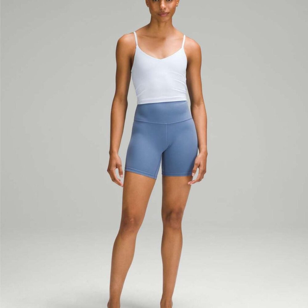 Lululemon Align High-Rise Short 6", Size: 4, Color: Oasis Blue